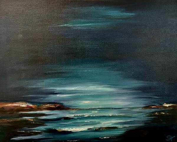 - Acrylic on Canvas, Painting by Suzanne Thomson, measuring 36 x 46 cm (H x W) £350